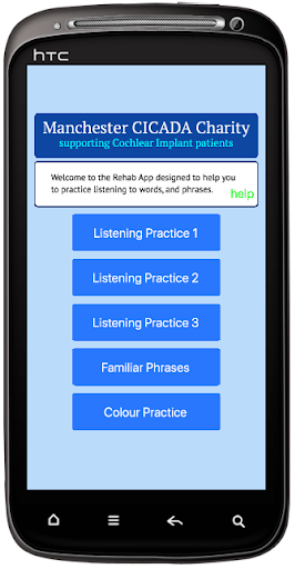 Android application CI Rehabilitation App screenshort