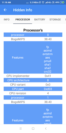 Hidden Android settings Screen 3