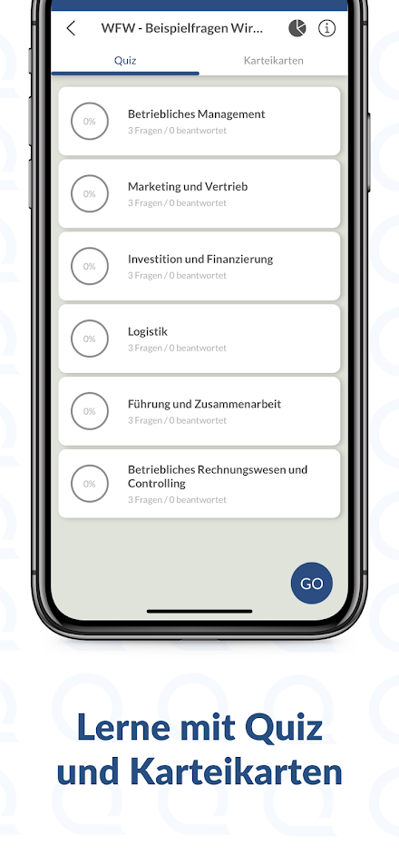 Wirtschaftsfachwirt (WFW) Screen 2