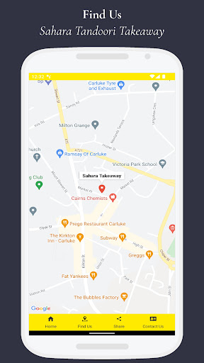 Sahara Tandoori Takeaway Screen 2