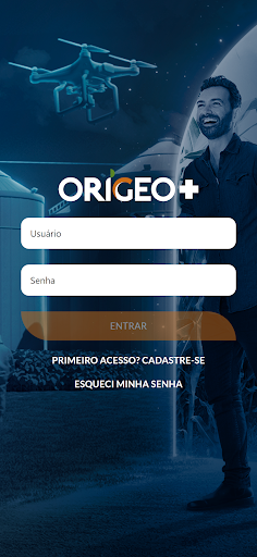 Android application ORÍGEO+ screenshort