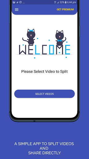Android application Video Splitter :- SPLIT and S screenshort