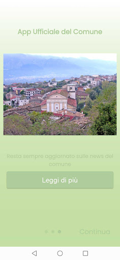Android application Comune di Colle d'Anchise screenshort