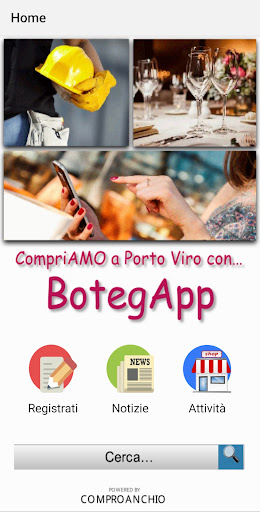 Android application BotegApp screenshort