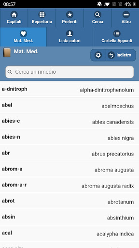 Repertorio Synthesis Demo (IT) Screenshot