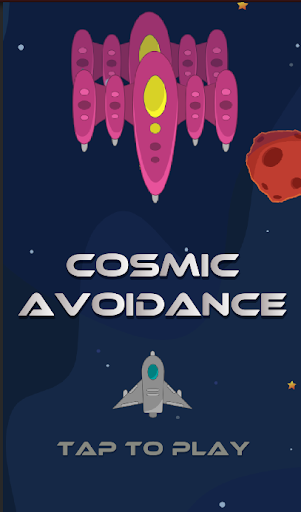 Android application Cosmic Avoidence screenshort