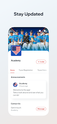 Academy Baseball Softball