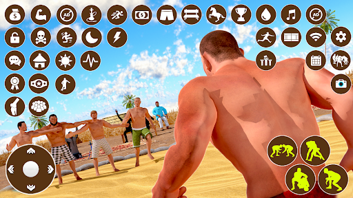 Kabaddi Game: Pro Wrestling 3D Screen 3
