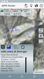 A-GPS Tracker Capture d'écran