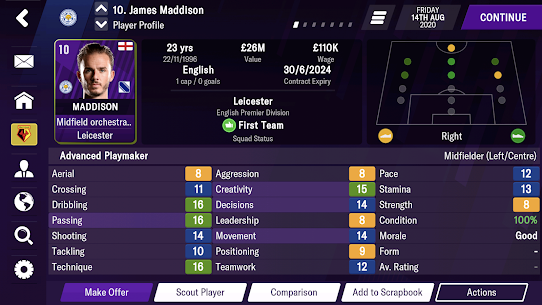 Football Manager 2021 Mobile APK 12.3.1 (With Real Player Names) 1