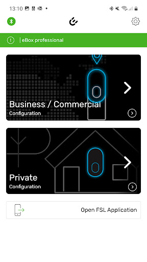 Android application eConfig screenshort
