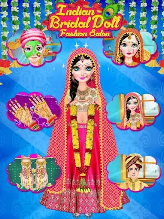 Game screenshot Indian Bridal Wedding Makeover apk download