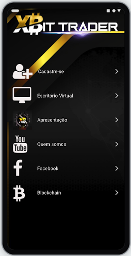 Android application XBit Trader - EQUIPE BRASIL screenshort