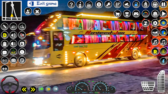 リアル バス シミュレーター バス ゲーム 3D