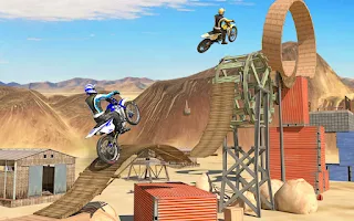 Real Extreme Bike Stunts - Mor - Screenshot 2