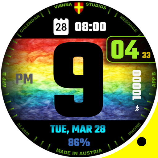 Pride Watch Face LGBT VS59 Download on Windows