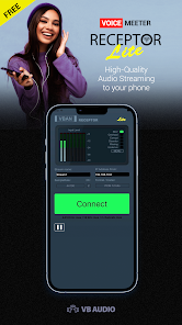 Captura 4 VBAN Receptor Lite android