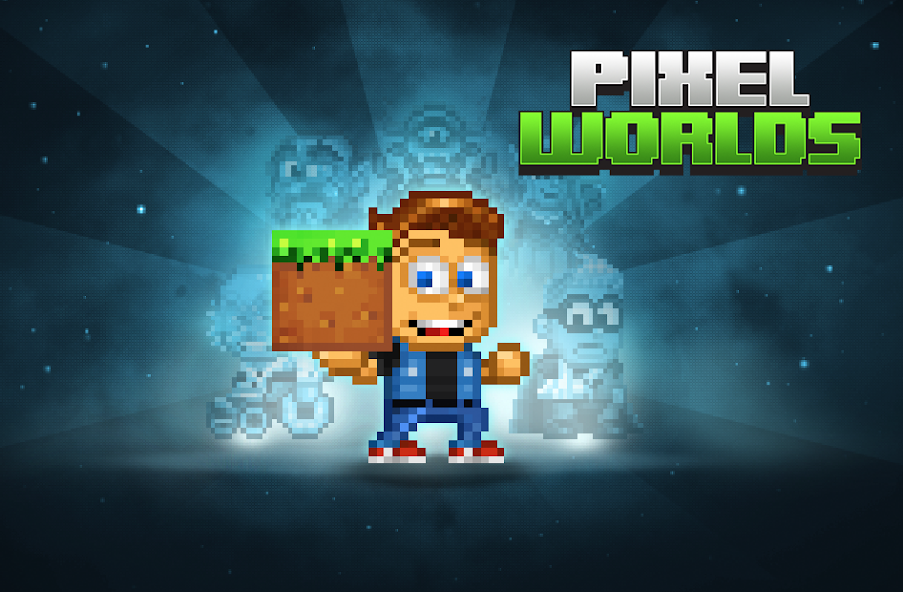 Pixel Worlds: MMO Sandbox 1.8.11 APK + Mod (Unlimited money) untuk android