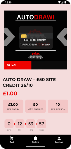 LuckyVault Screen 3