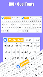 Fonts Keyboard - Text Fonts & Emoji  Screenshots 2