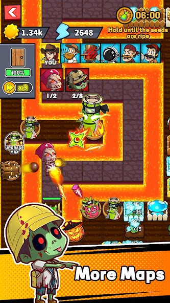 Zombies vs. Farmer 2 2.3.5 APK + Mod (Unlimited money) for Android