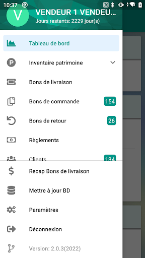 ProCaisse Mobility Screen 2