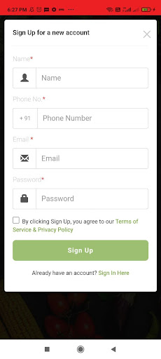 Android application Etbokhly screenshort