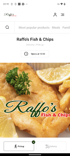 Android application Raffo's Fish & Chips screenshort