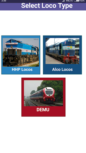 Diesel Locos Troubleshooting Screen 2
