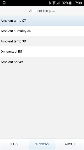 Android application Smart-Vue screenshort