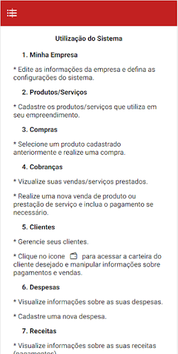 Minha empresa Screen 3
