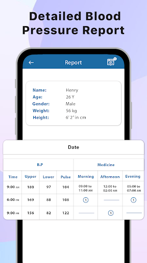 Blood Pressure Diary – BP Log