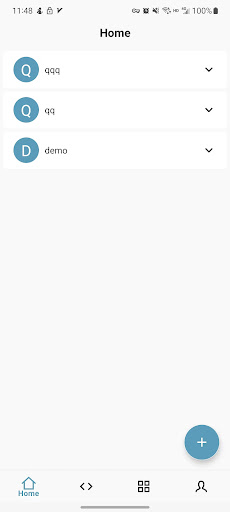 Android application Python Runtime Environment screenshort