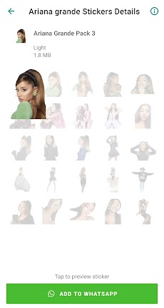 Ariana Grande Stickers Appのおすすめ画像5