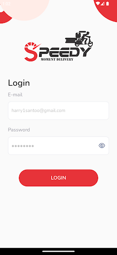 Android application Speedy POS screenshort