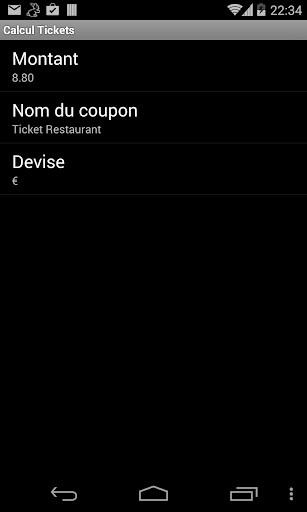 Calcul des Tickets Resto Screen 3