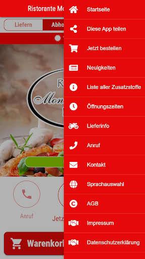 Ristorante Monte Christo Screen 3