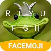 Cute Frog Keyboard Theme  Emoji Keyboard