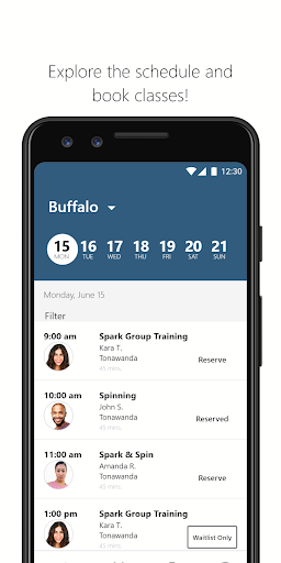 Spark Fitness Buffalo Screen 3