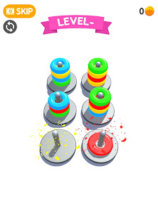 Captura 9 Hoop Color Sort Ring Games android