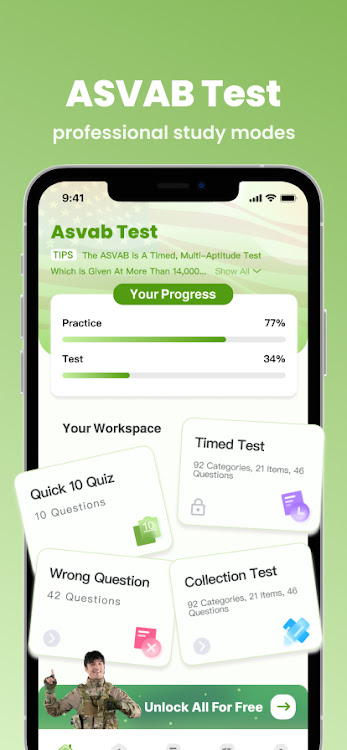 ASVAB Test prep - 1.0.3 - (Android)