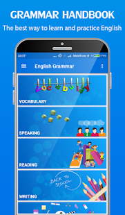 English Grammar Handbook Screenshot