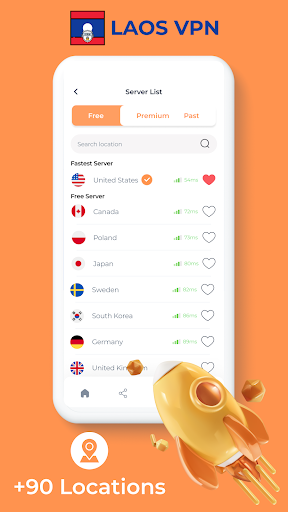 Laos VPN - Fast Private Proxy Screen 3