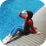 Cover Image of Download ملابس محجبات للبحر 3 APK