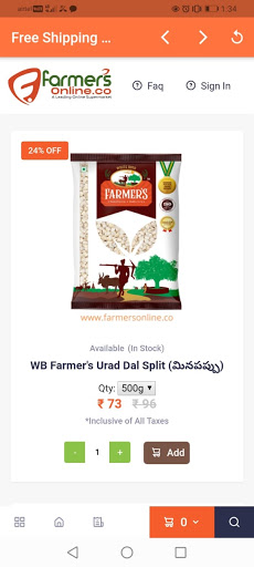 Farmers Online Screen 3