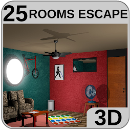 Icon image 3D 25 Rooms Escape