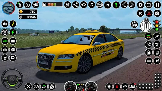 Майами Такси 3D: Такси Игры