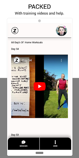 Zone Fitness Screen 2