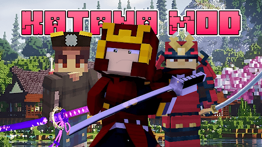 Android application Katana Sword Mod for Minecraft screenshort
