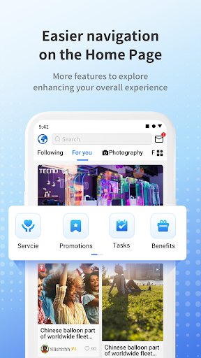 Screenshot of TECNO SPOT